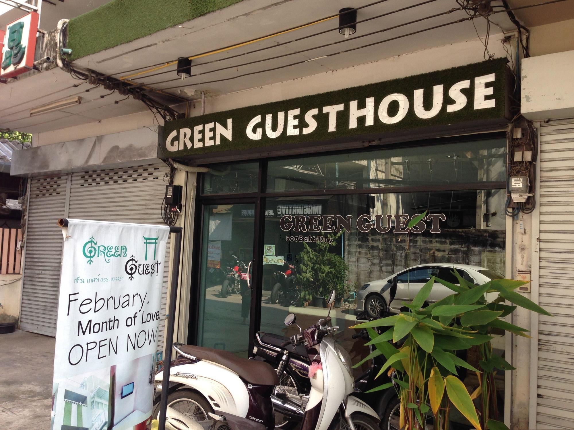 Green Guest House Чиангмай Экстерьер фото